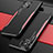 Funda Lujo Marco de Aluminio Carcasa T01 para Huawei Nova 8 SE 5G Rojo