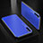Funda Lujo Marco de Aluminio Carcasa T01 para Huawei P30 Pro New Edition Azul