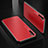 Funda Lujo Marco de Aluminio Carcasa T01 para Huawei P30 Pro New Edition Rojo