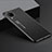 Funda Lujo Marco de Aluminio Carcasa T01 para Huawei P40 Lite Negro