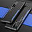 Funda Lujo Marco de Aluminio Carcasa T01 para Huawei P40 Pro+ Plus Azul