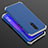 Funda Lujo Marco de Aluminio Carcasa T01 para Oppo RX17 Pro Azul