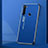 Funda Lujo Marco de Aluminio Carcasa T01 para Xiaomi Redmi Note 8 Azul