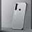Funda Lujo Marco de Aluminio Carcasa T01 para Xiaomi Redmi Note 8 Plata