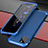 Funda Lujo Marco de Aluminio Carcasa T02 para Apple iPhone 12 Pro Max Azul