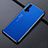 Funda Lujo Marco de Aluminio Carcasa T02 para Huawei Honor 20 Pro Azul