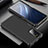 Funda Lujo Marco de Aluminio Carcasa T02 para Huawei Honor X10 5G Negro