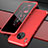 Funda Lujo Marco de Aluminio Carcasa T03 para Huawei Mate 30 Pro 5G Rojo