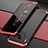 Funda Lujo Marco de Aluminio Carcasa T03 para Huawei Mate 30 Rojo y Negro