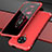 Funda Lujo Marco de Aluminio Carcasa T03 para Xiaomi Poco F2 Pro Rojo
