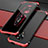Funda Lujo Marco de Aluminio Carcasa T03 para Xiaomi Redmi K30 Pro 5G Rojo y Negro