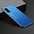 Funda Lujo Marco de Aluminio Carcasa T05 para Huawei P40 Azul
