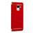 Funda Lujo Marco de Aluminio para Huawei Honor 7 Dual SIM Rojo