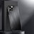 Funda Lujo Marco de Aluminio y Silicona Carcasa Bumper AT1 para Apple iPhone 14 Pro Max Negro