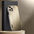 Funda Lujo Marco de Aluminio y Silicona Carcasa Bumper AT1 para Apple iPhone 14 Pro Max Oro