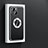 Funda Lujo Marco de Aluminio y Silicona Carcasa Bumper con Mag-Safe Magnetic JL4 para Apple iPhone 14 Plus Negro
