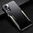Funda Lujo Marco de Aluminio y Silicona Carcasa Bumper JL2 para Xiaomi Redmi Note 11 Pro+ Plus 5G Oro