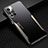 Funda Lujo Marco de Aluminio y Silicona Carcasa Bumper JL2 para Xiaomi Redmi Note 11T 5G Oro