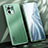 Funda Lujo Marco de Aluminio y Silicona Carcasa Bumper M01 para Xiaomi Mi 11 Lite 5G Verde