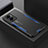 Funda Lujo Marco de Aluminio y Silicona Carcasa Bumper para OnePlus Nord N20 SE Azul
