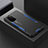 Funda Lujo Marco de Aluminio y Silicona Carcasa Bumper para Xiaomi Mi 11X Pro 5G Azul