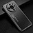 Funda Lujo Marco de Aluminio y Silicona Carcasa Bumper para Xiaomi Mi 12 Ultra 5G Negro