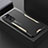 Funda Lujo Marco de Aluminio y Silicona Carcasa Bumper para Xiaomi Poco X4 Pro 5G Oro