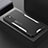Funda Lujo Marco de Aluminio y Silicona Carcasa Bumper para Xiaomi Redmi Note 10 5G Plata