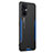 Funda Lujo Marco de Aluminio y Silicona Carcasa Bumper PB1 para OnePlus Nord N20 5G Azul