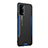 Funda Lujo Marco de Aluminio y Silicona Carcasa Bumper PB1 para OnePlus Nord N200 5G Azul