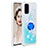 Funda Silicona Carcasa Goma Bling-Bling con Anillo de dedo Soporte S01 para Samsung Galaxy S20 5G Azul Cielo