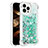 Funda Silicona Carcasa Goma Bling-Bling S01 para Apple iPhone 13 Pro Max Verde
