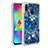 Funda Silicona Carcasa Goma Bling-Bling S01 para Samsung Galaxy M20 Azul