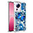 Funda Silicona Carcasa Goma Bling-Bling S01 para Xiaomi Mi 13 Lite 5G Azul