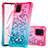 Funda Silicona Carcasa Goma Bling-Bling S02 para Samsung Galaxy A81 Rosa