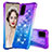 Funda Silicona Carcasa Goma Bling-Bling S02 para Samsung Galaxy S20 5G Morado