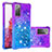 Funda Silicona Carcasa Goma Bling-Bling S02 para Samsung Galaxy S20 Lite 5G Morado