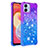 Funda Silicona Carcasa Goma Bling-Bling YB2 para Samsung Galaxy A04E Morado