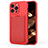 Funda Silicona Carcasa Goma KC2 para Apple iPhone 13 Pro Max Rojo
