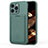 Funda Silicona Carcasa Goma KC2 para Apple iPhone 13 Pro Max Verde