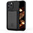 Funda Silicona Carcasa Goma KC2 para Apple iPhone 13 Pro Negro