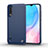 Funda Silicona Carcasa Goma Line C01 para Xiaomi Mi A3 Azul