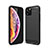 Funda Silicona Carcasa Goma Line C02 para Apple iPhone 11 Pro Max Negro