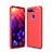 Funda Silicona Carcasa Goma Line C02 para Huawei Honor View 20 Rojo