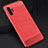 Funda Silicona Carcasa Goma Line C02 para Samsung Galaxy Note 10 Plus 5G Rojo