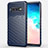 Funda Silicona Carcasa Goma Line C02 para Samsung Galaxy S10 Azul