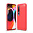 Funda Silicona Carcasa Goma Line C02 para Xiaomi Mi 10 Rojo