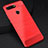 Funda Silicona Carcasa Goma Line C03 para Huawei Honor View 20 Rojo