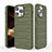 Funda Silicona Carcasa Goma Line KC1 para Apple iPhone 14 Pro Verde