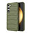 Funda Silicona Carcasa Goma Line KC1 para Samsung Galaxy S22 5G Verde